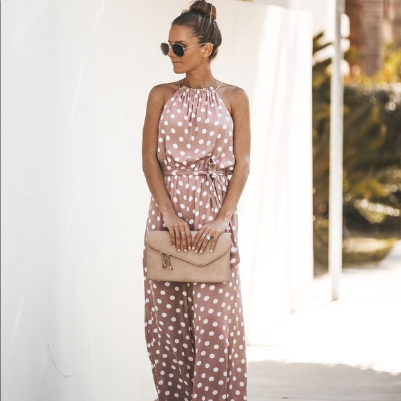 Pretty Little Polka Dot Jumpsuit Vici - Picture 8 of 8